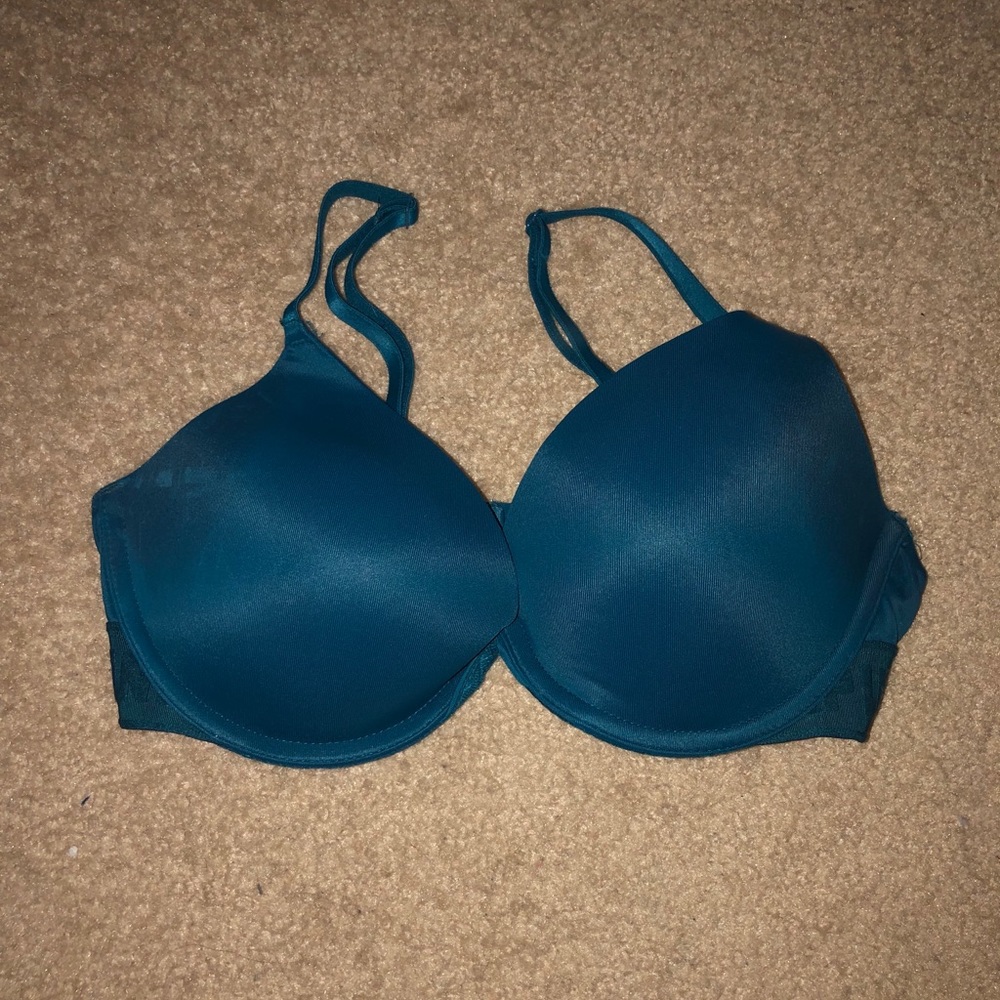 Pink push up bra